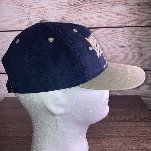 Mens Vintage Texas Motor Speedway SnapBack Blue & Tan - Picture 5 of 9